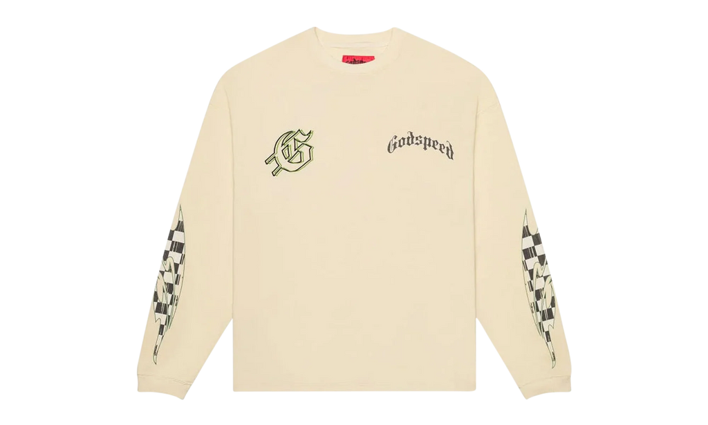 Crash Out L/S T-shirt "Bone" RUXIO7C8