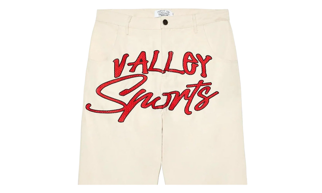 Symbol Denim Pants "White" VAL161