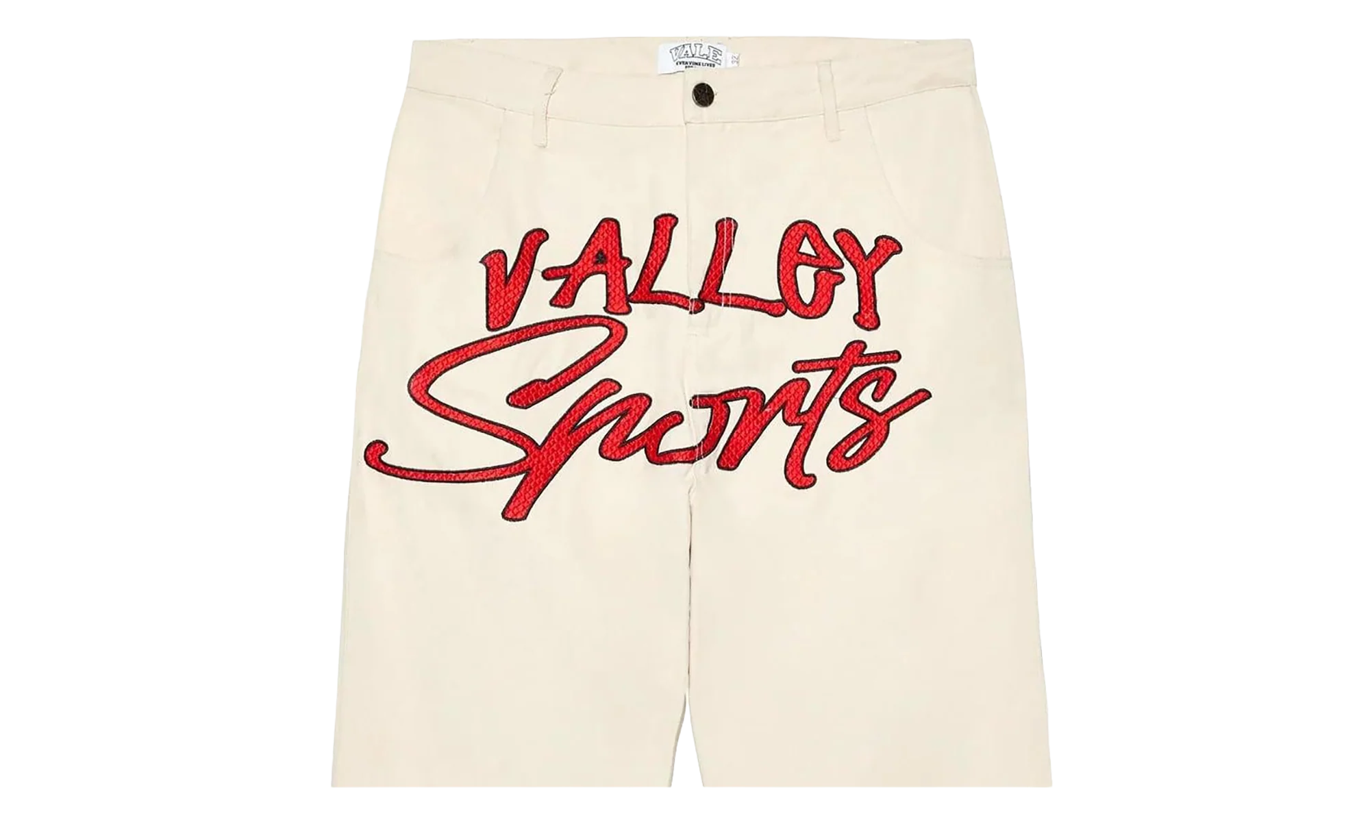 Symbol Denim Pants "White" VAL161
