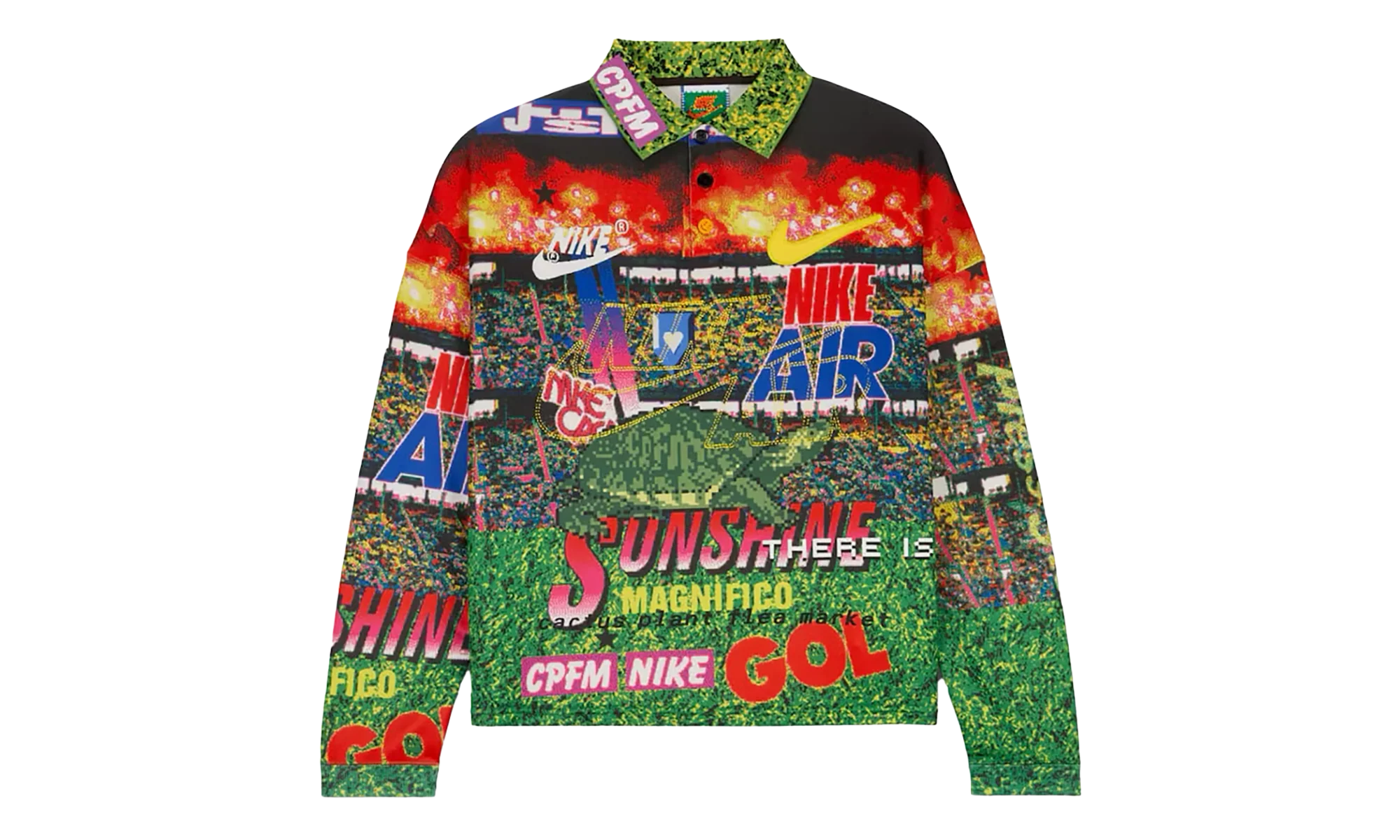 Cactus Plant Flea Market Longsleeve Polo "Multicolor" FV4647 350
