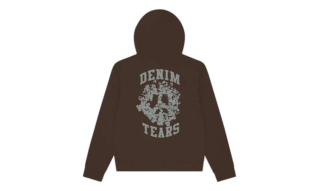 Denim University Zip Hoodie "Brown" DT462