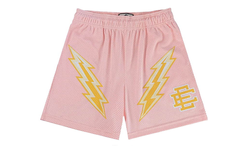 EE BASIC SHORT "SS24 - Bolt Rose Quartz/Yellow Bolt" EE688