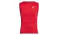 HeatGear Compression Sleeveless "Red / White" 1361522 600