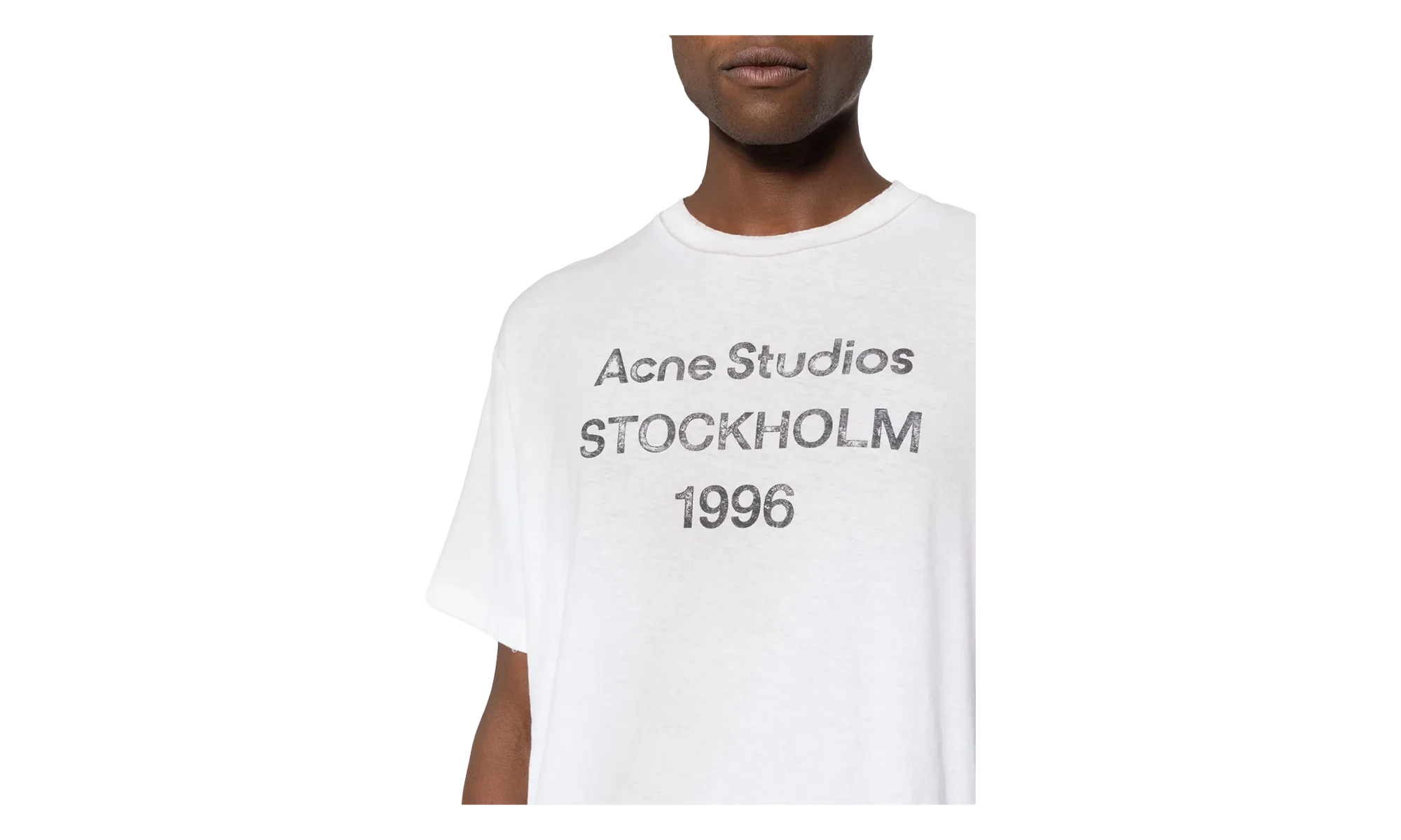 Short Sleeve Logo T-Shirt "Dusty White" CL0196DC6