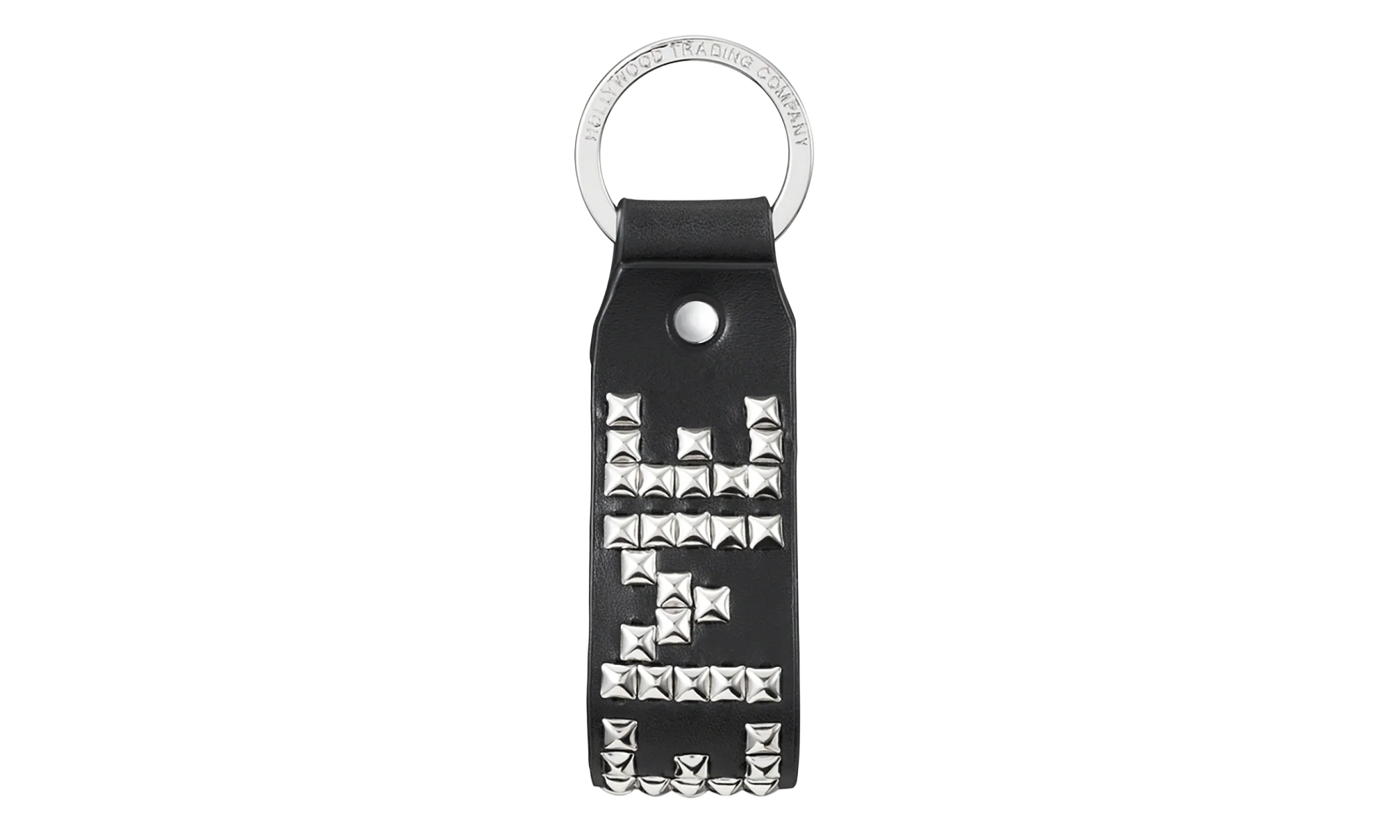 Hollywood Trading Company Studded Keychain "SS23 - Black" SU27159