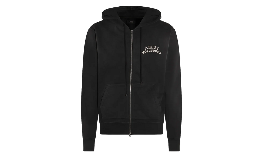 Hollywood Zip Hoodie "BLACK" AMJYHD1132