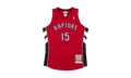 NBA Vince Carter Authentic Jersey "2003 Toronto Raptors - Scarlet" AJY4CP19179 TRASCAR03VCA