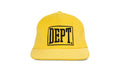 Gym Logo Cap "Yellow / Black" DCH 90013 GOLD