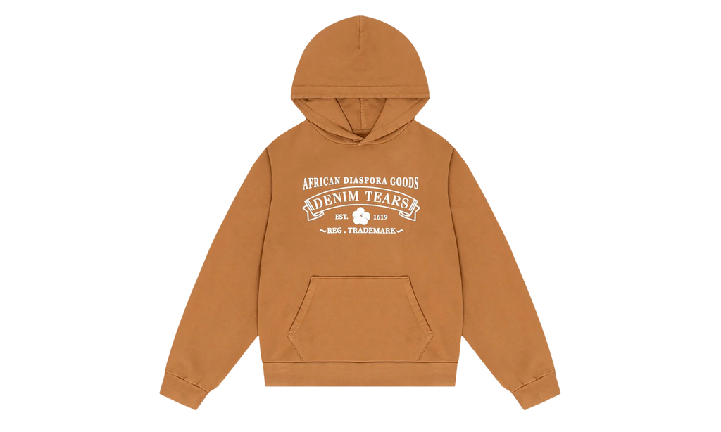 ADG Hoodie "Washed Brown" DT329