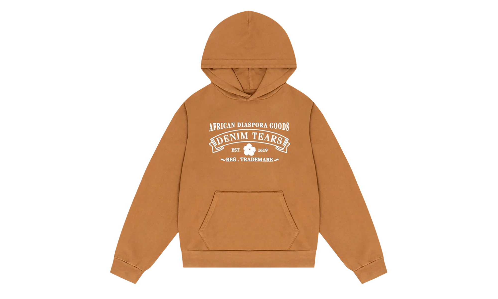 ADG Hoodie "Washed Brown" DT329