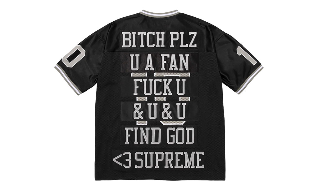 Find God Football Jersey "SS26 - Black" SU27065
