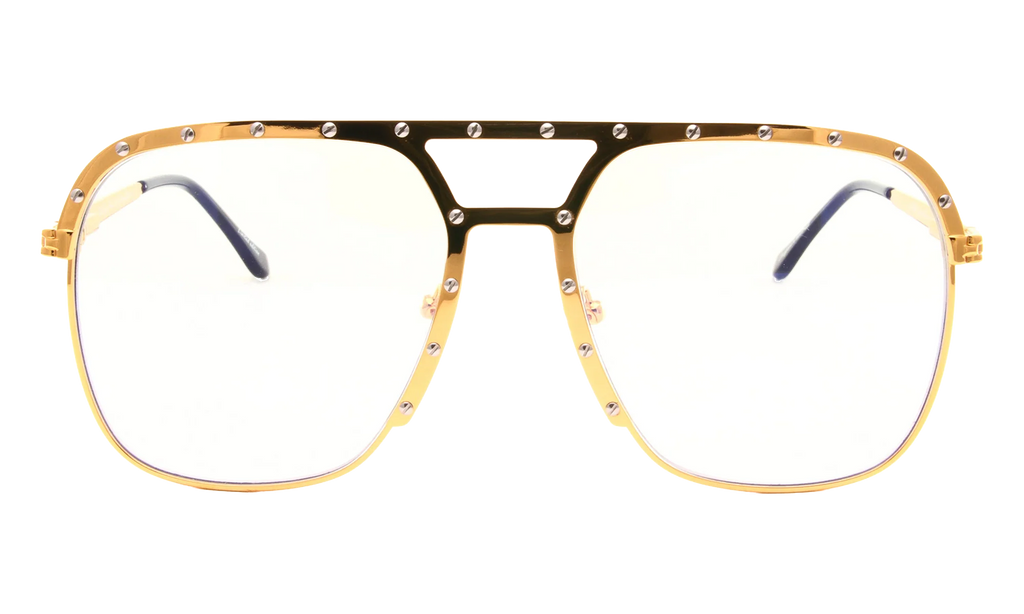 Axel 24KT Two-Tone "Yellow Gold / Clear" MPAX2 0002 28C4