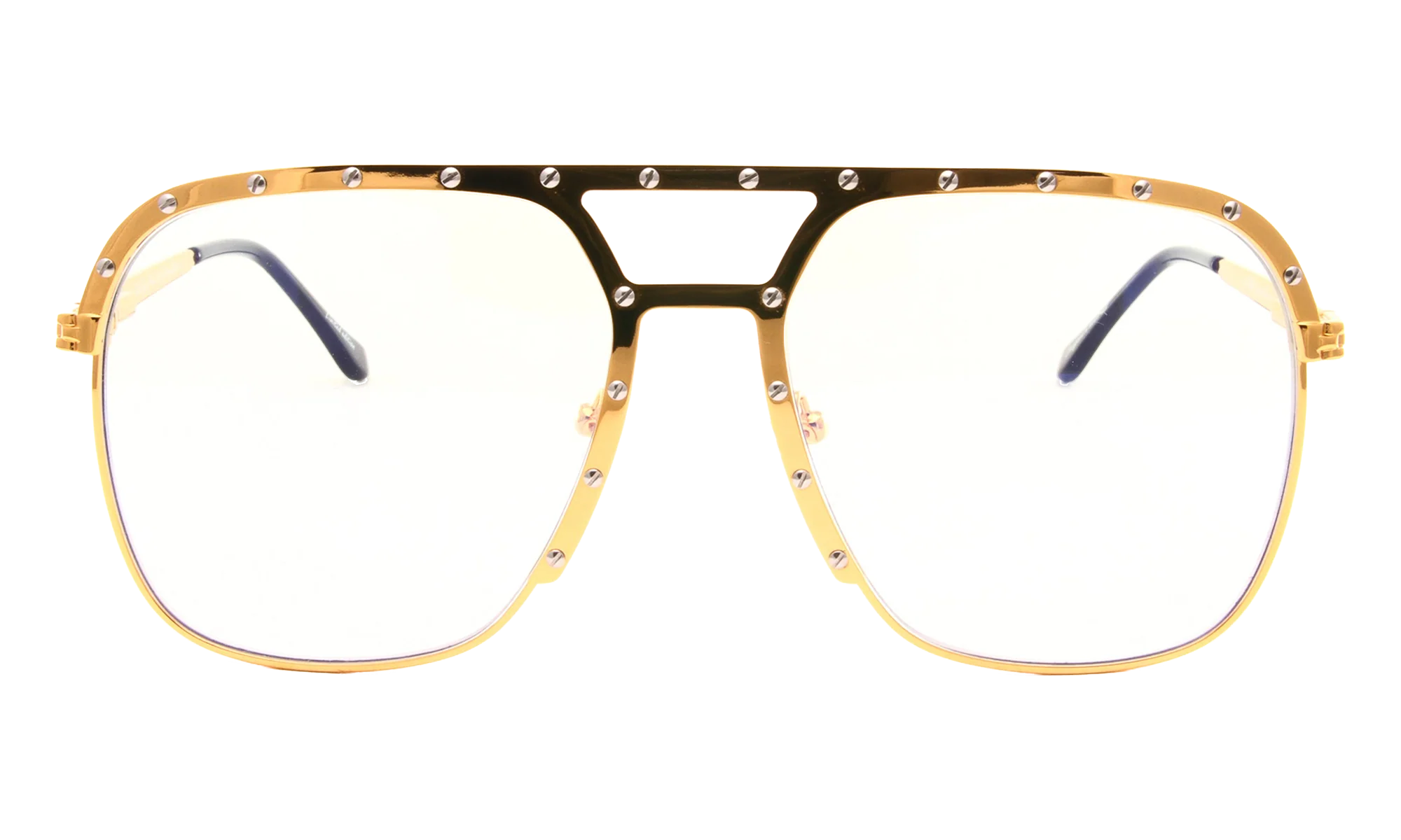 Axel 24KT Two-Tone "Yellow Gold / Clear" MPAX2 0002 28C4