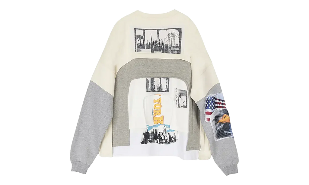 Arched Collage Crewneck "'Multicolor'" WDWFW23003 MULT