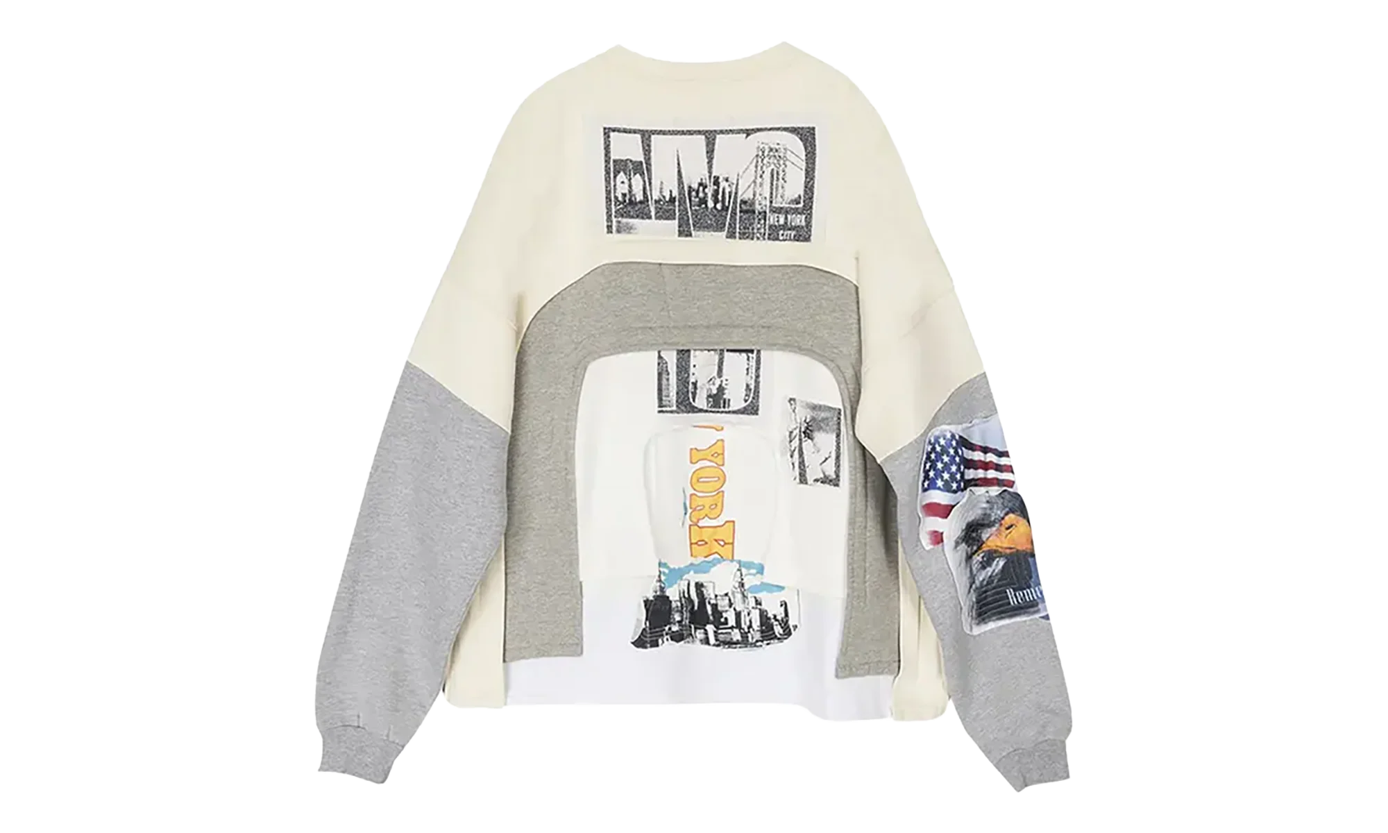Arched Collage Crewneck "'Multicolor'" WDWFW23003 MULT