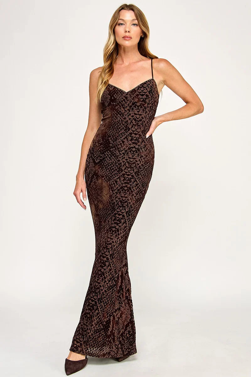 Wild Serpent Hour Gown