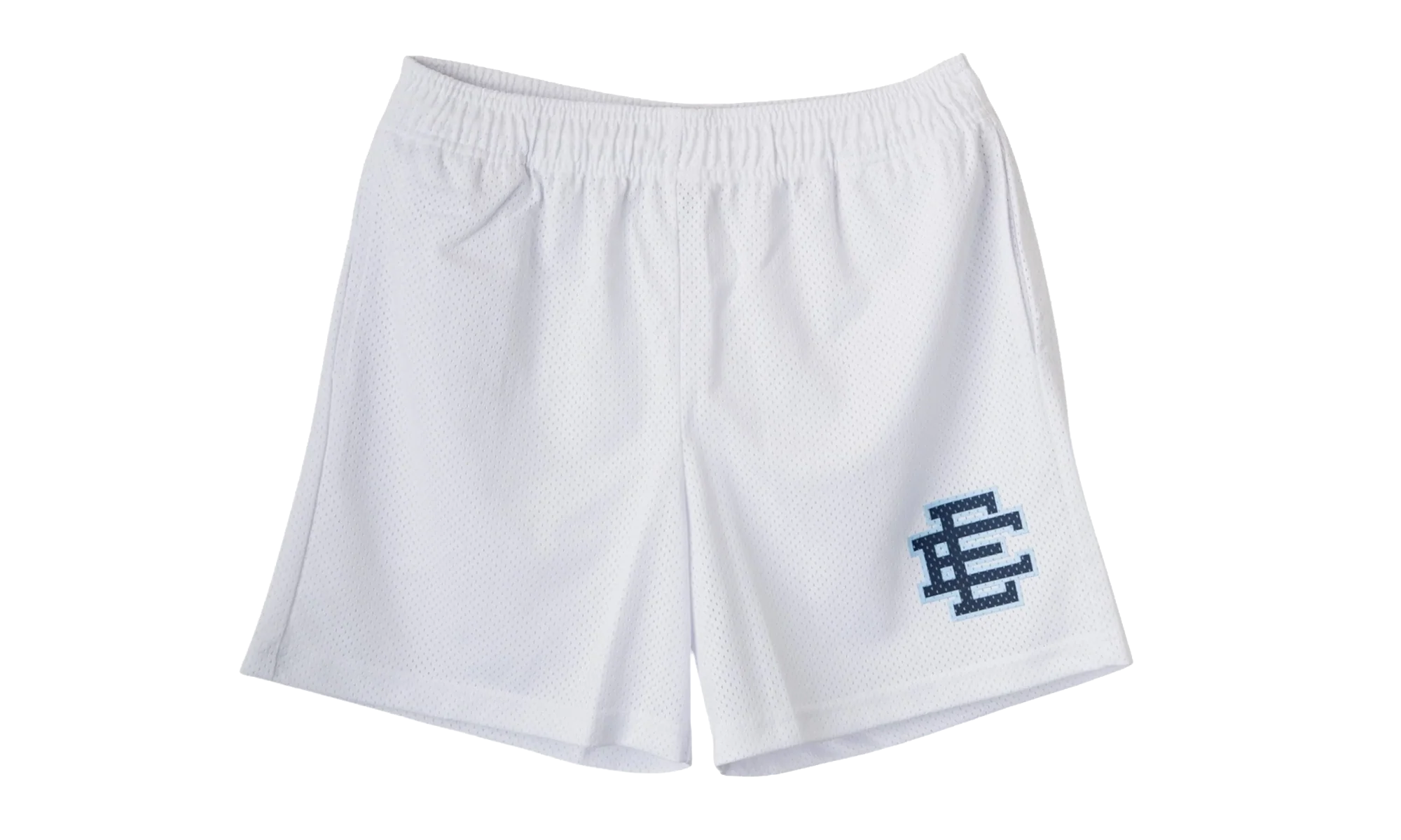 EE Basic Shorts "White / Navy Blue / Sky Blue" EE163