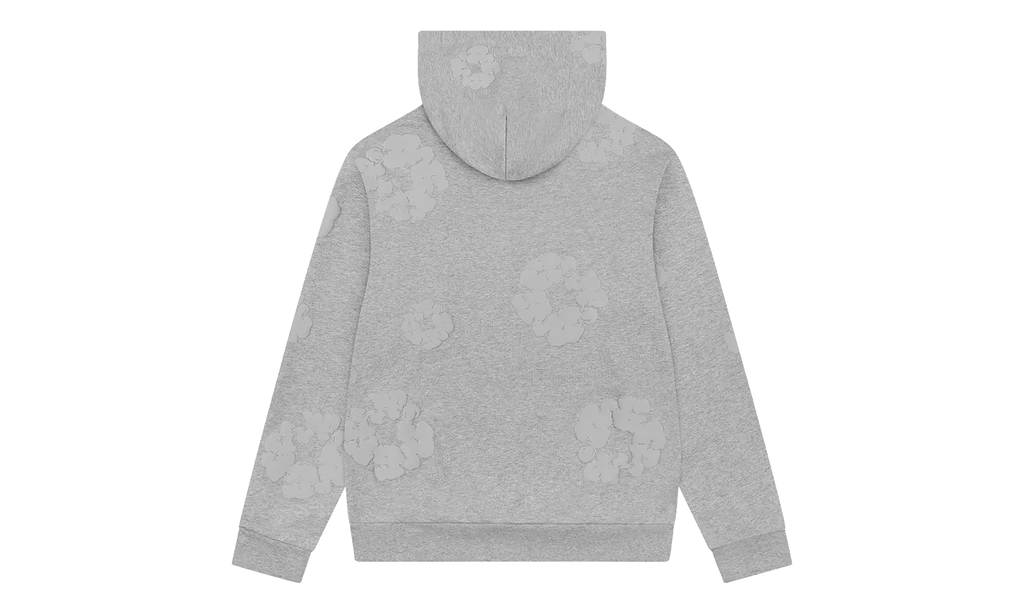 Mono Cotton Wreath Hoodie "Grey" DT488