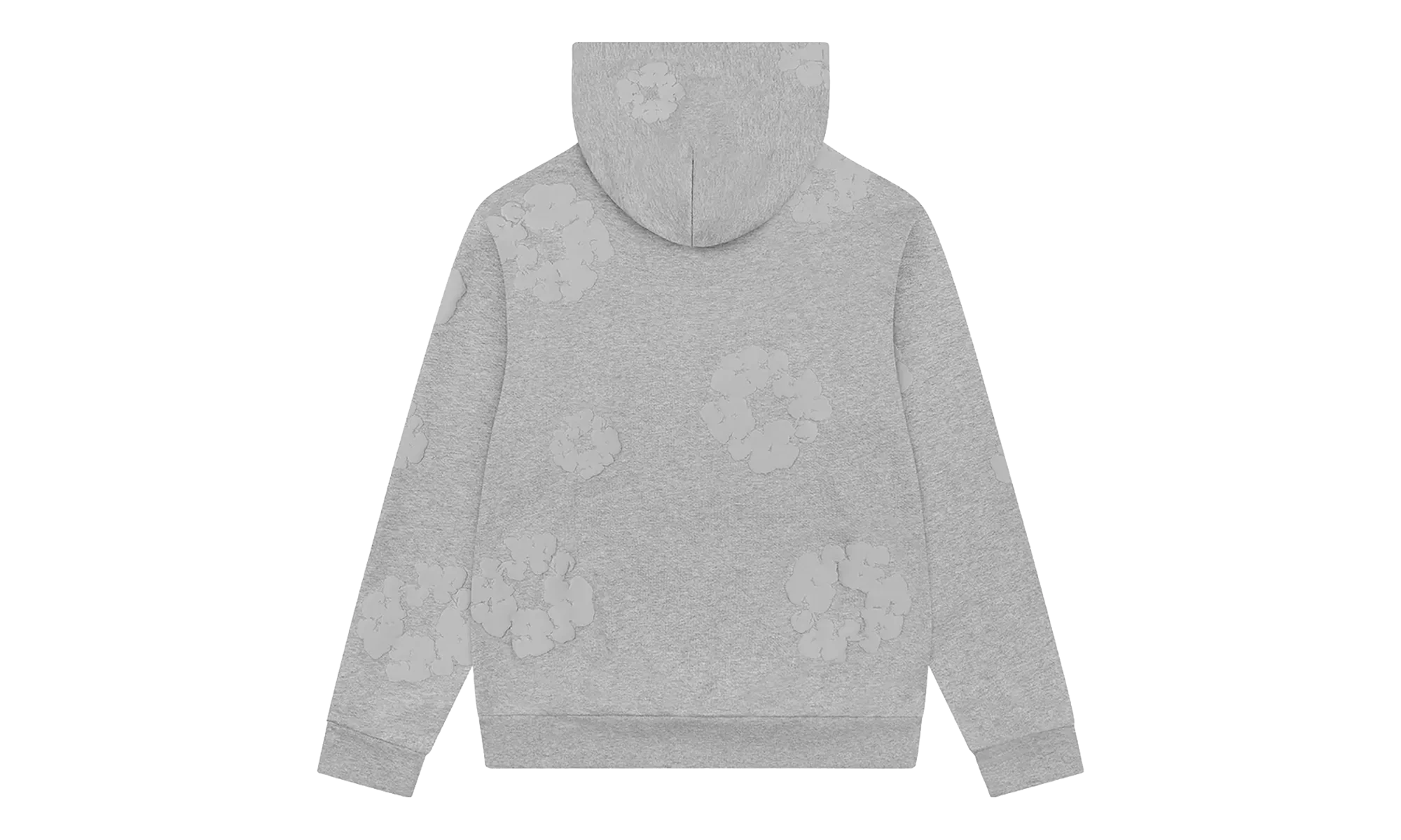 Mono Cotton Wreath Hoodie "Grey" DT488