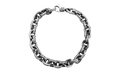 XL Paper Chain Bracelet "8 inch - Sterling SIlver" CHRM0960
