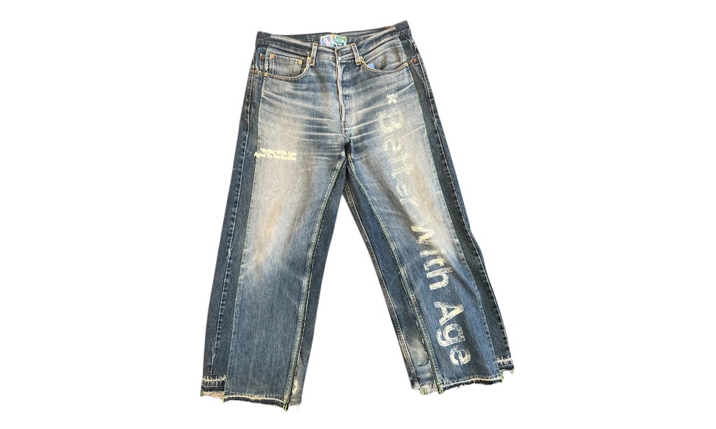 In Case You Forgot Triple-Wide Denim Jeans "Indigo" BWA96