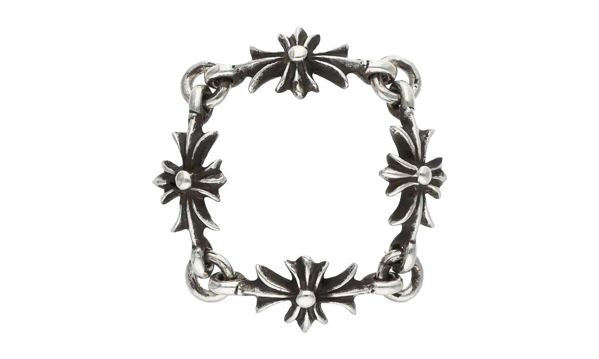 Tiny E 4-Link Ring "Silver" CHRM1155