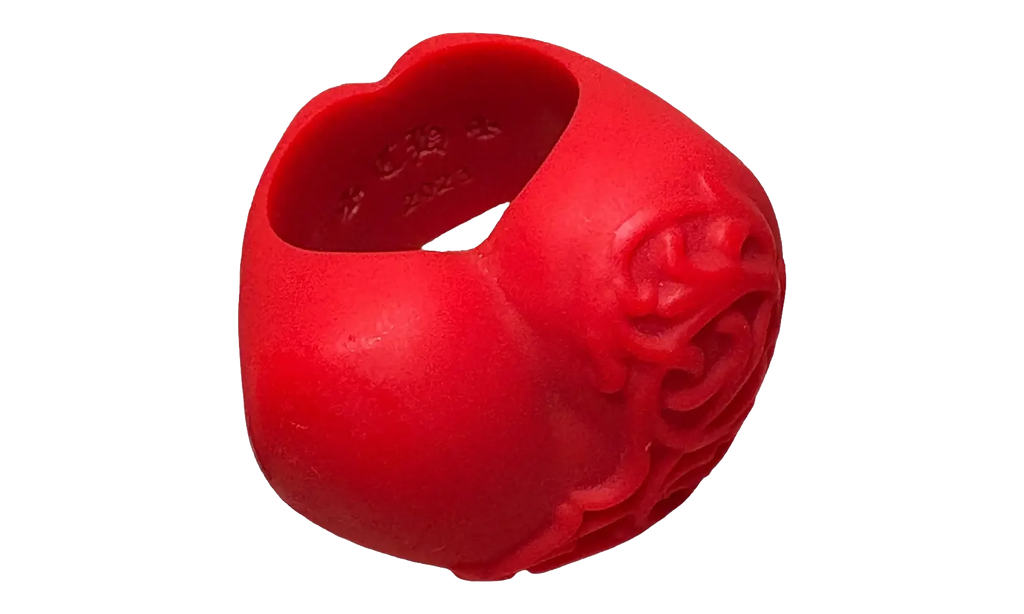 Heart Silicone Ring "Red" CHRM0807