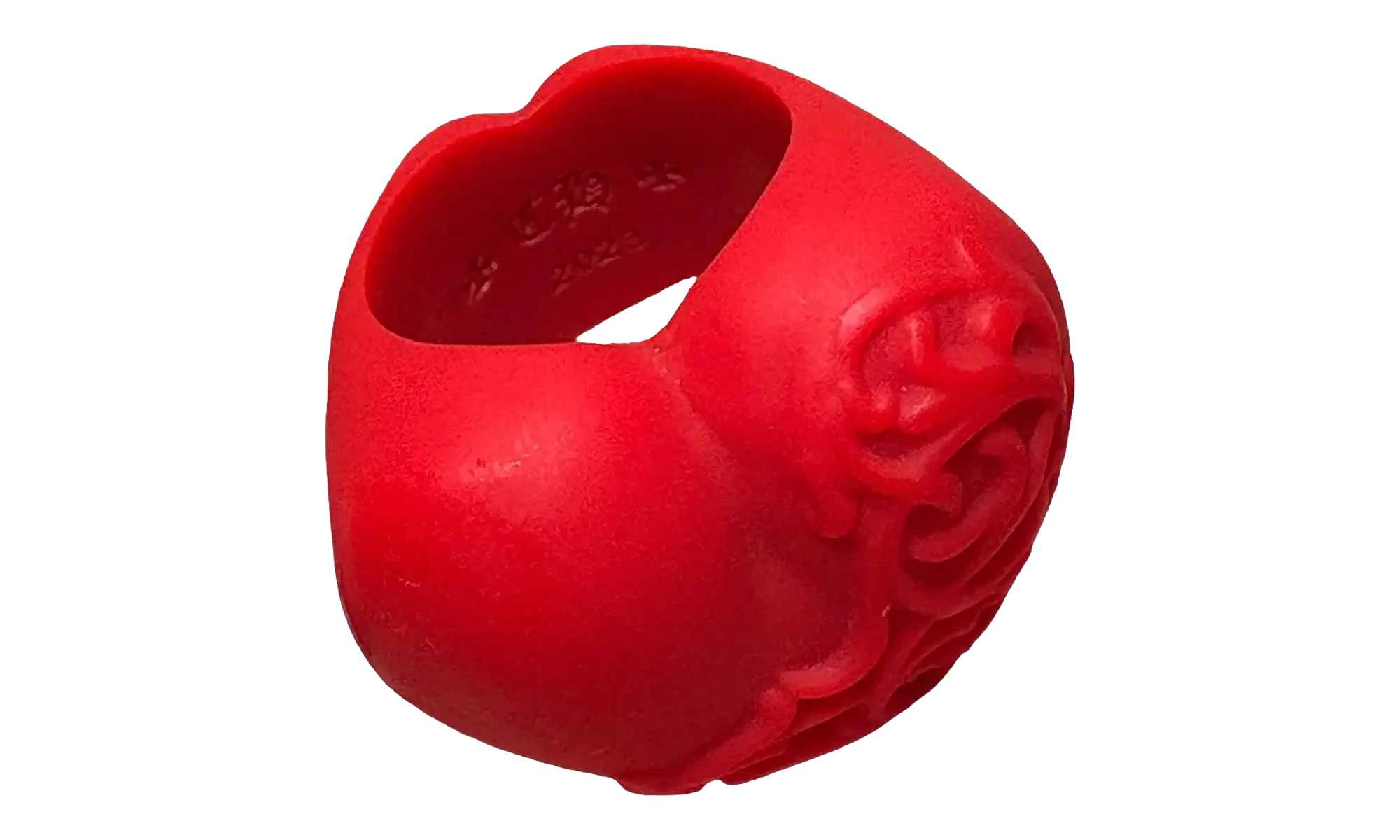 Heart Silicone Ring "Red" CHRM0807