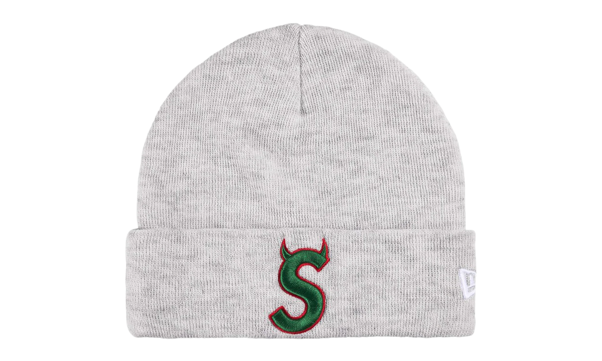New Era Devil S Logo Beanie "SS26 - Ash Grey" SU27491