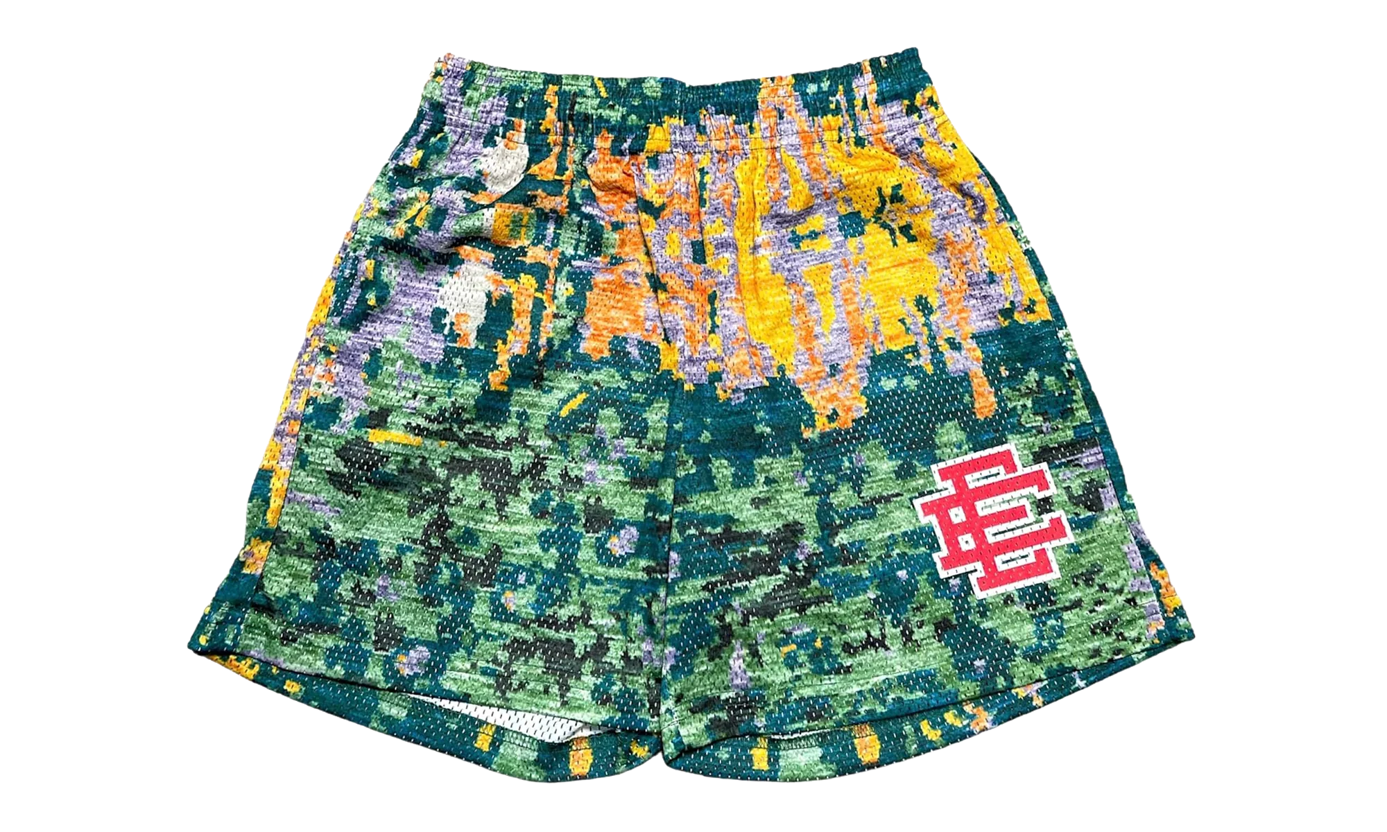 EE Basic Shorts "Rug 7 - Green / Burgandy" EE141
