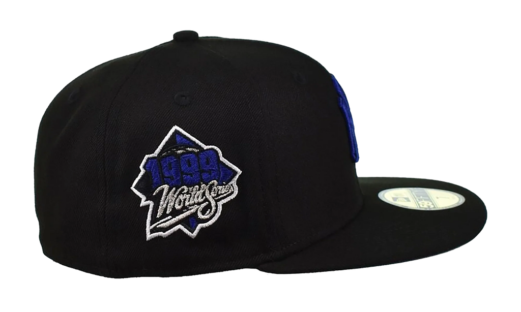 59FIFTY New York Yankees Fitted Hat "Black / Royal Blue" 70909525