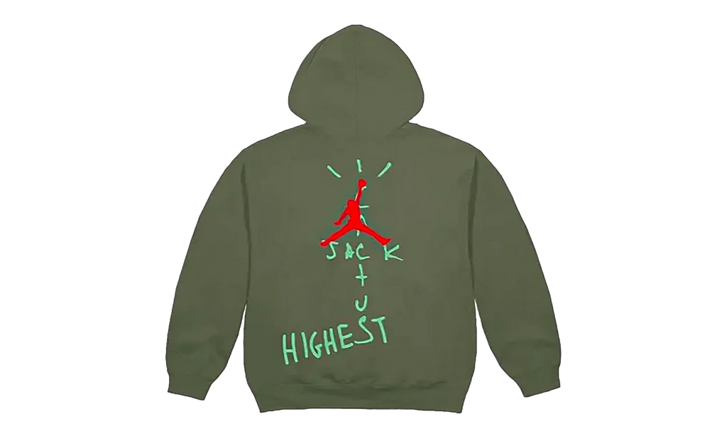 Cactus Jack x Jordan Highest Hooded Sweatshirt "Olive" CPFM50