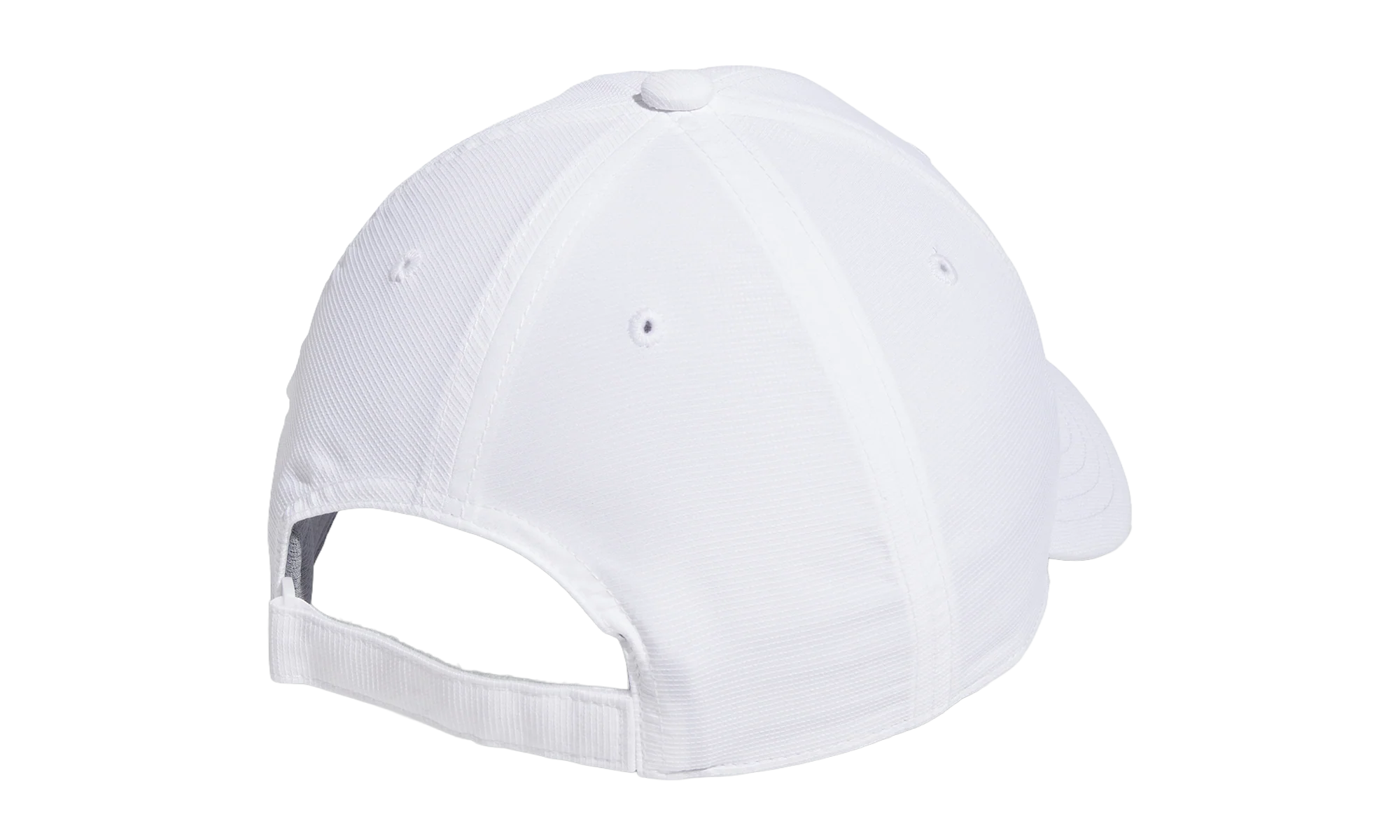 Relaxed Strapback Golf Hat "White / Black" C153