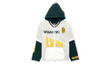 Patchwork Baseball Jersey Windbreaker "Green/White" 1AAGF4