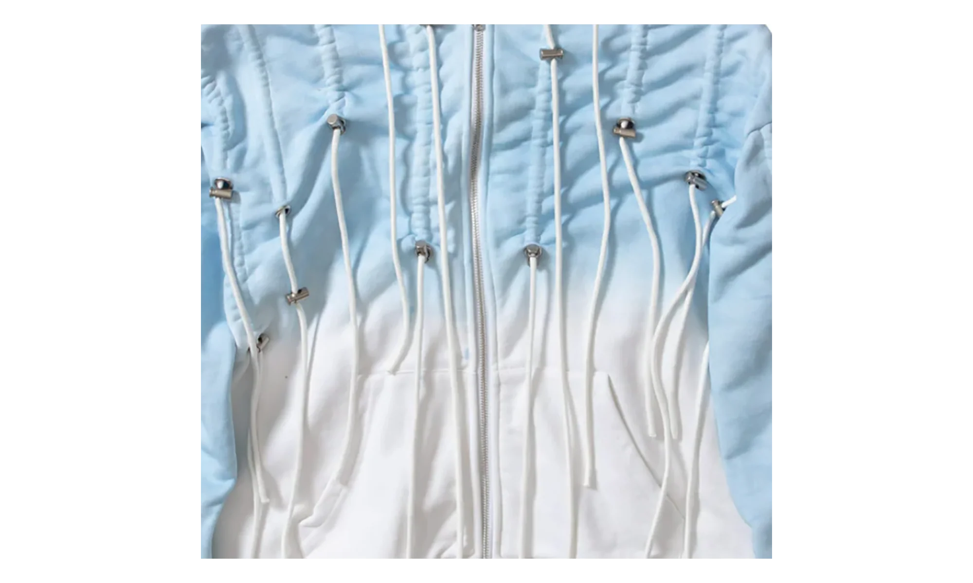 String Theory Zip Up Jacket "Sky" 1111620008SS25 SKY