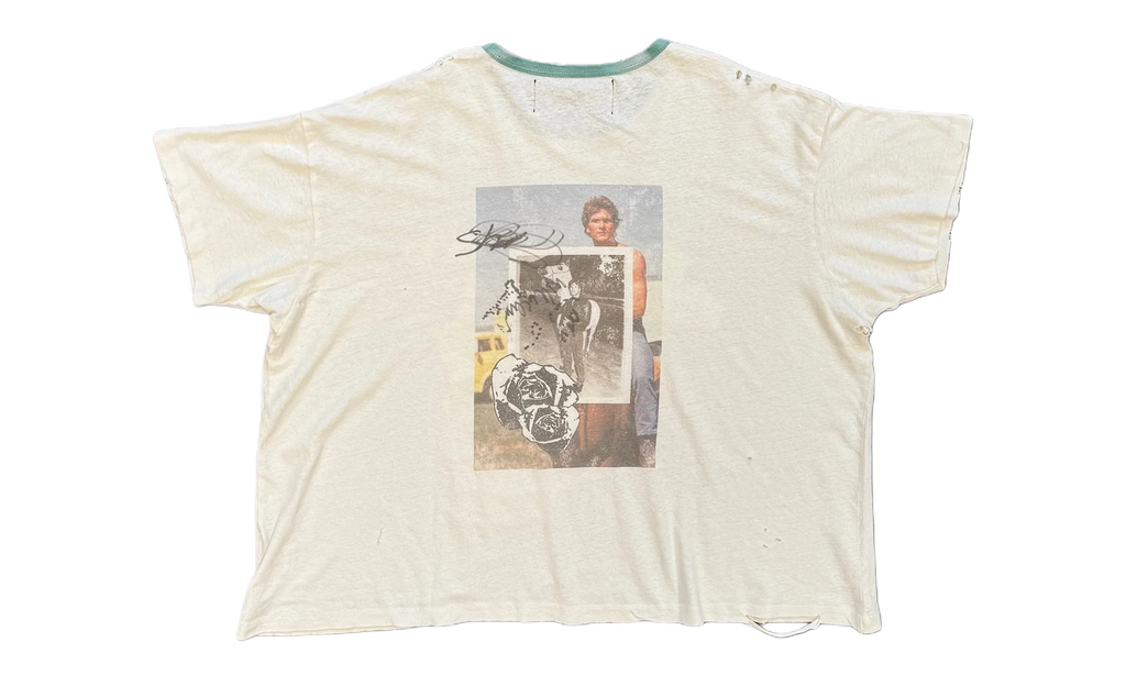 Back To Life Ringer Tee "White" 2U005Q1010VWT