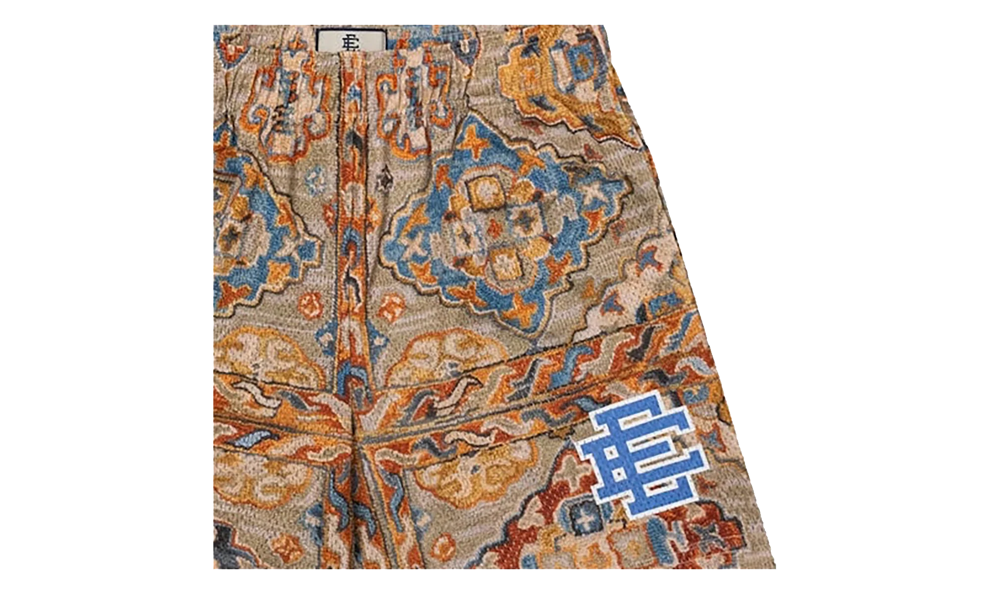 EE BASIC SHORT "FW22 - Rug Print" EE620