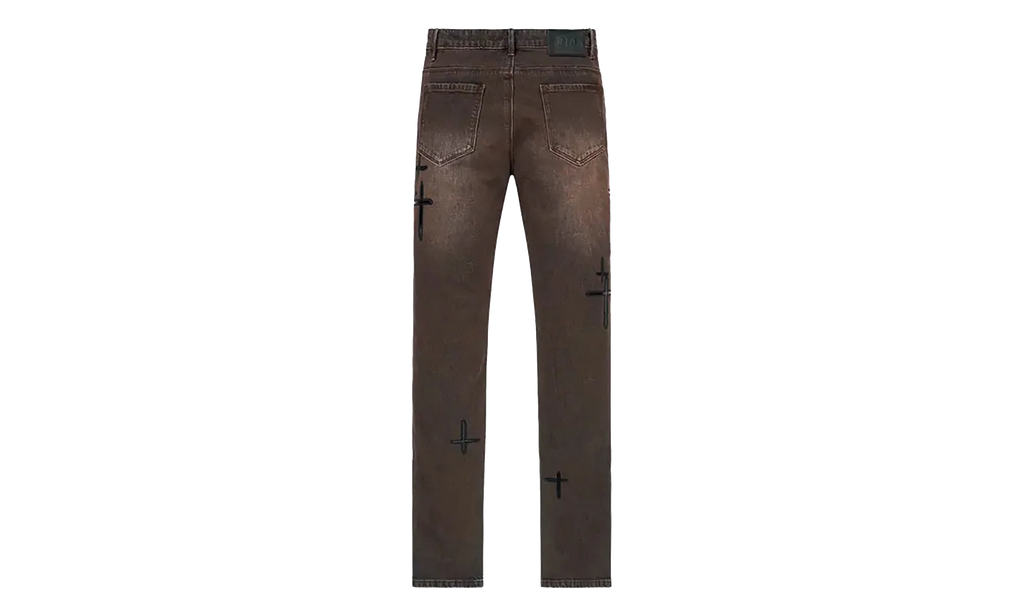 Bryant Skinny Jeans "Mocha Drift Cross Patch" MEXOD1214 J1205MCDCP