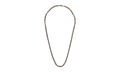 16" Paper Chain Necklace "Silver" CHRM1175