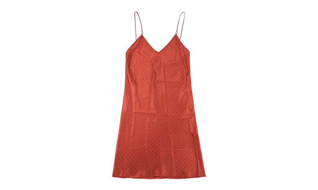 Silk Dress "Red" CHRM0913