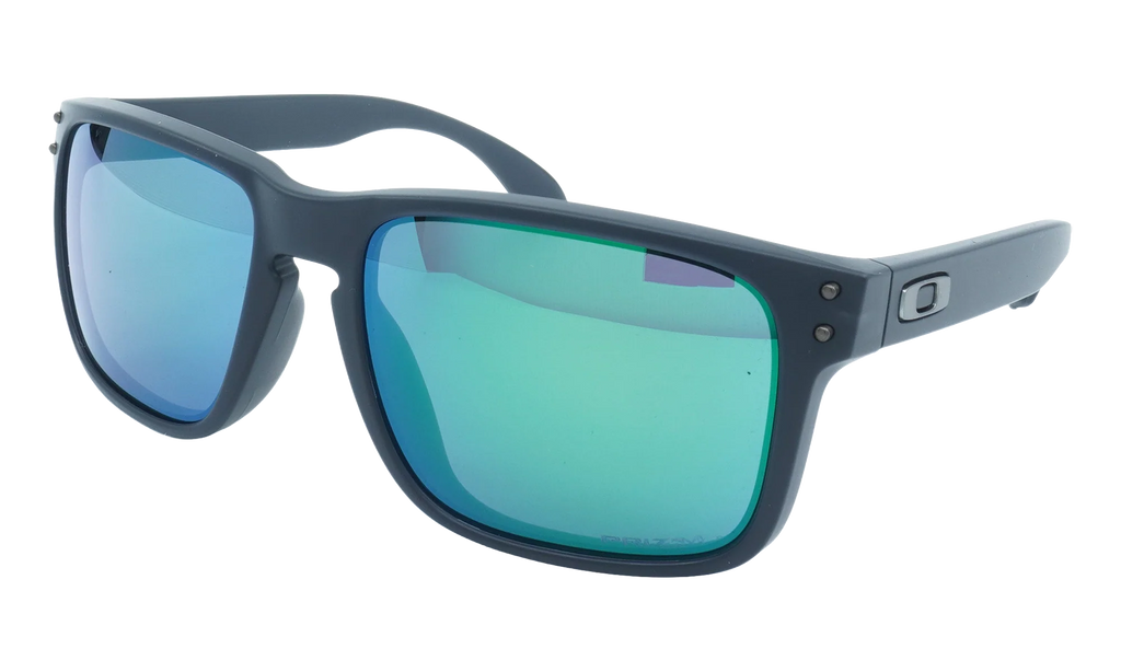 (Global Fit) Holbrook Sunglasses "Matte Black Ink / PRIZM Jade" OO9244 29