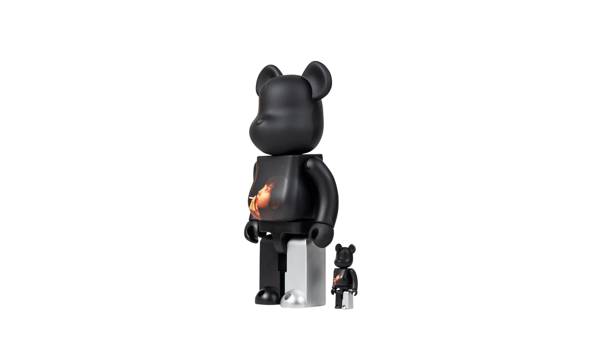 Until I Want To Be 100% and 400% Bearbrick "Black Scandal x Yohji Yamamoto x Suzume Uchida x SHIP & Crew" MEDI0101