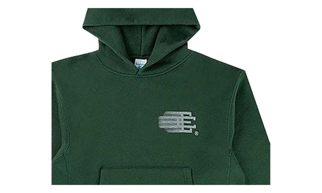 EE BASIC CORE HOODIE "Dark Green/Reflective Grey" EE747