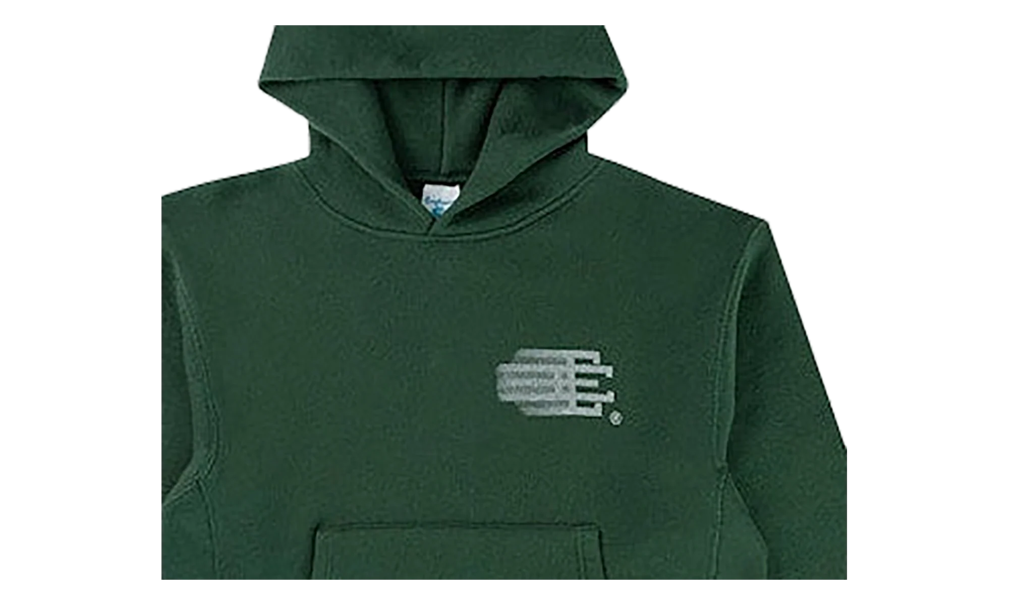 EE BASIC CORE HOODIE "Dark Green/Reflective Grey" EE747