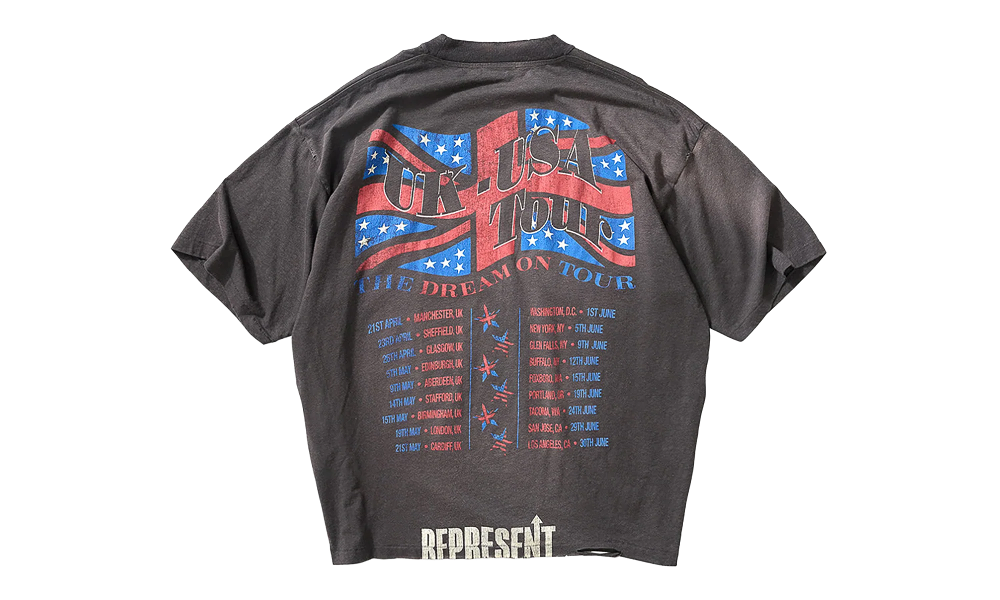 Dream On Tour SS Tee "Grey" MLM100593-SFG