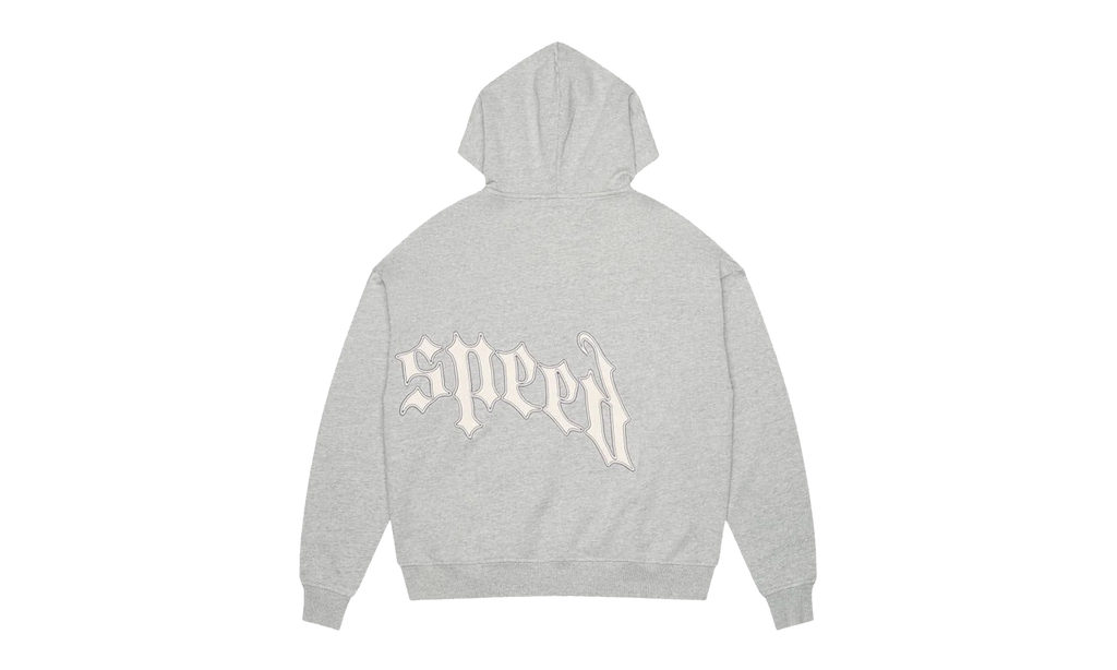 OG Logo Hoodie V2 "Grey / Silver Satin" KNKR1FEH