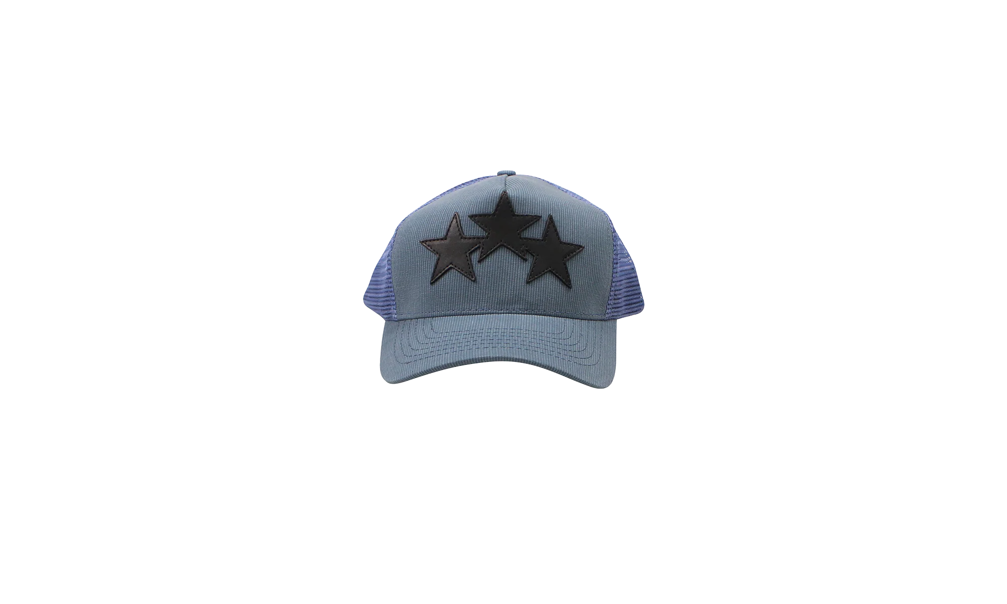 3 STAR TRUCKER HAT "Blue / Black" MAH003 137