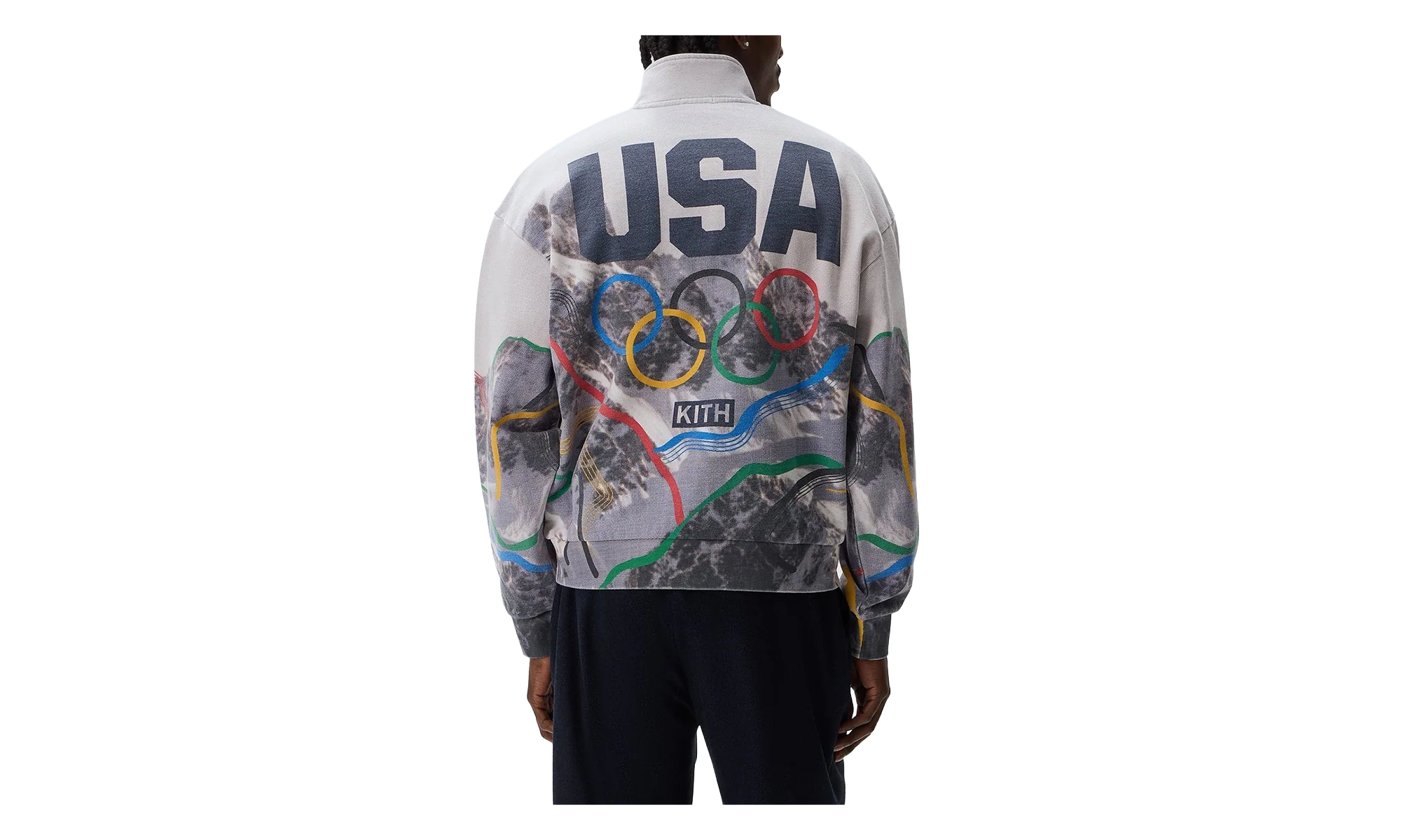 Team USA Winter Mountain Quarter Zip "White" khm034687 101