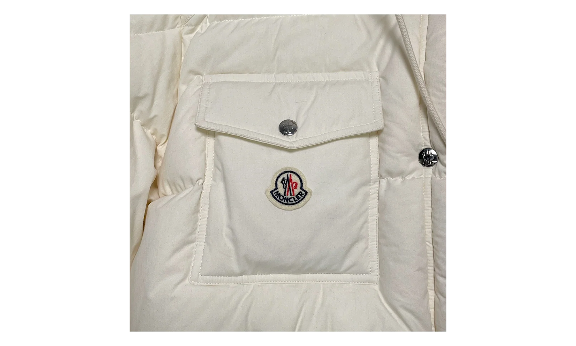 Karakorum Cotton Short Down Jacket "White" MON24