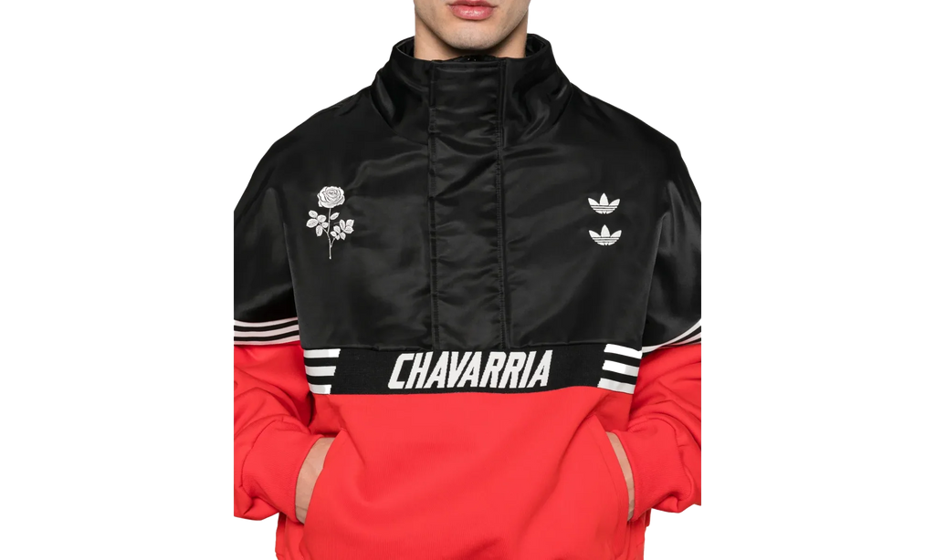 Chavarria Half Zip JACKET "Black / Red" KD9360